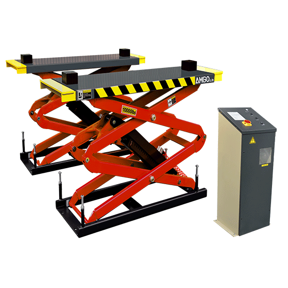 AMGO XL-10F flush-mount scissor lift