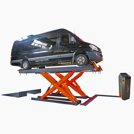 Stratus Commercial Grade 11000 LBS Alignment Scissor Car Lift SAE-FS11AP, alamoequipment.com