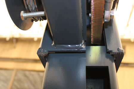 Stratus Compact Enclosed 4 Post 9k lbs Storage Parking Car Lift w/casters SAE-P49P, alamoequipment.com