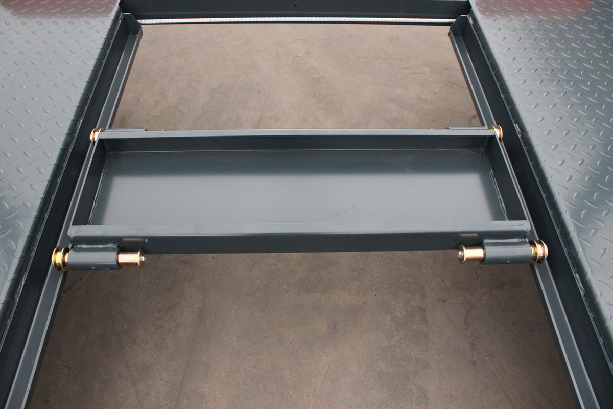 Stratus Compact Enclosed 4 Post 9k lbs Storage Parking Car Lift w/casters SAE-P49P, alamoequipment.com