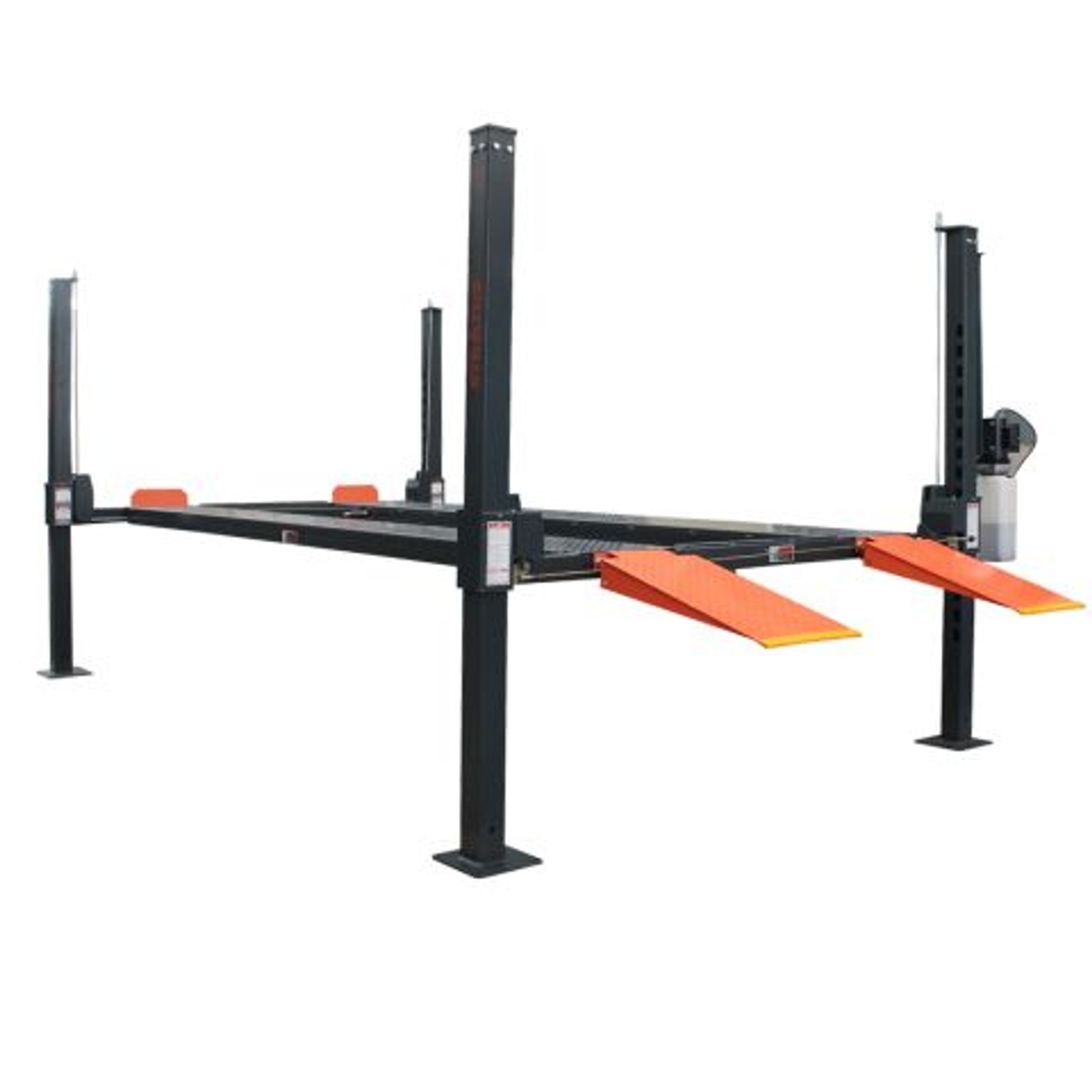 Stratus Compact Enclosed 4 Post 9k lbs Storage Parking Car Lift w/casters SAE-P49P, alamoequipment.com