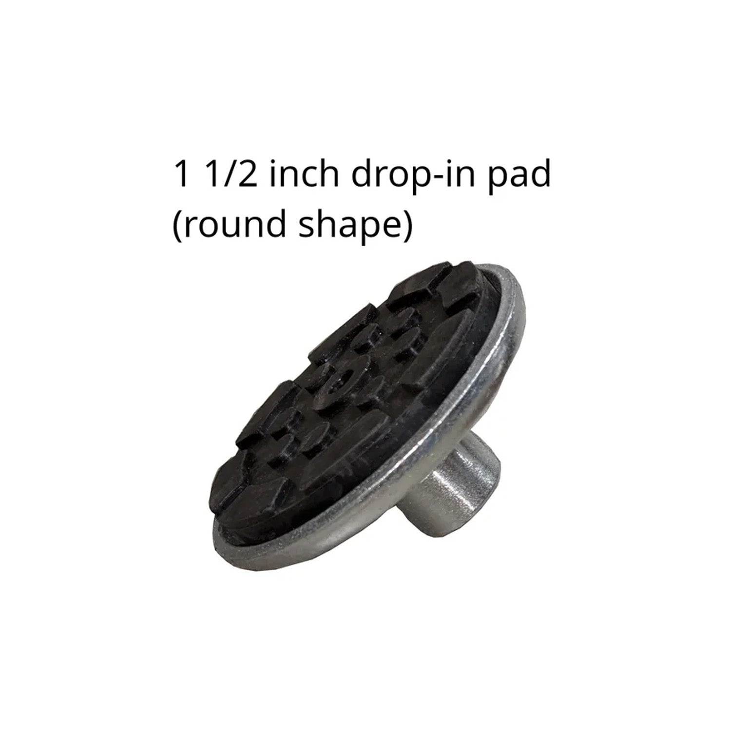 PlusLift  1 1/2" Diameter Drop-in Pads - 4 Pieces, alamoequipment.com