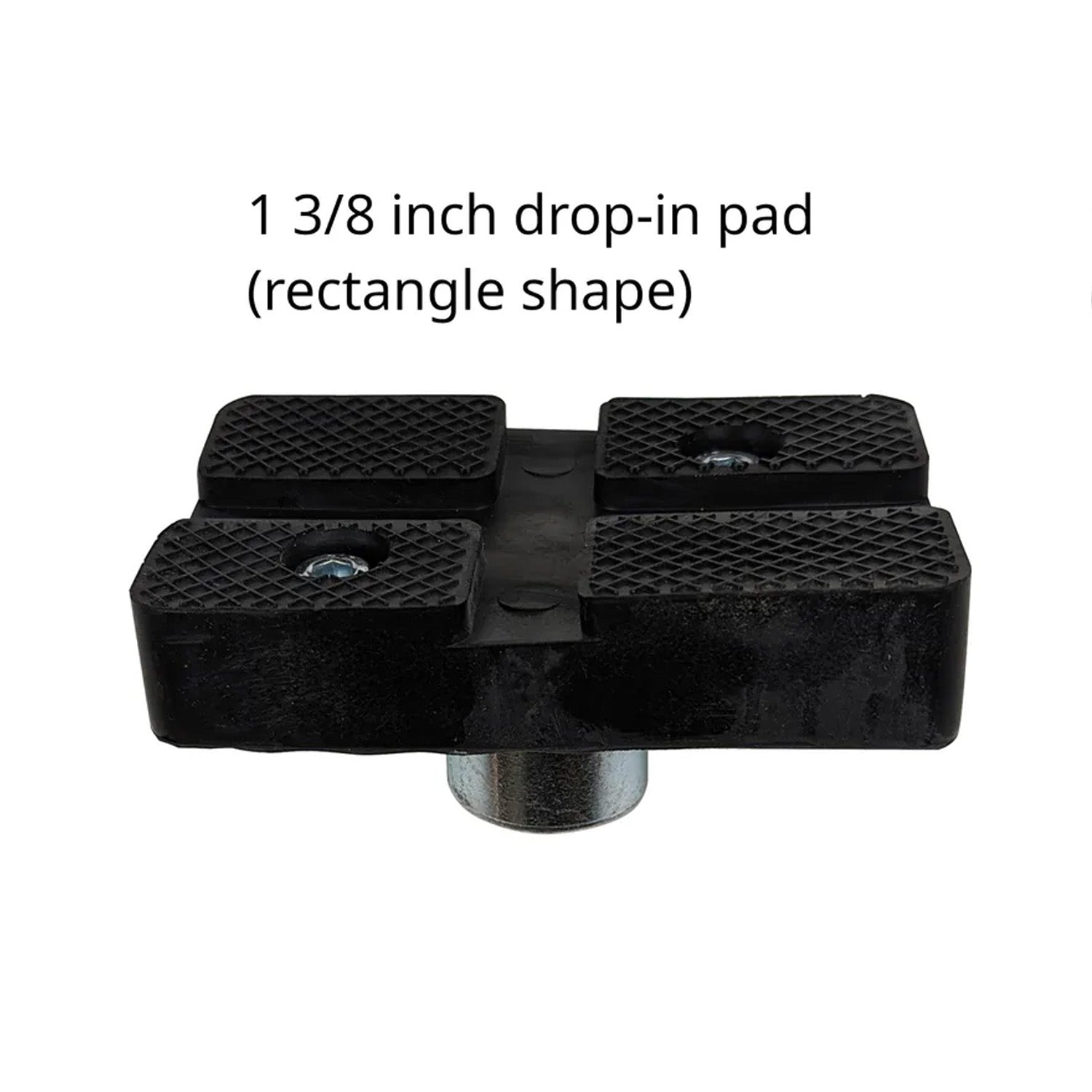 PlusLift  1 3/8" Diameter Drop-in Pads - 4 Pieces, alamoequipment.com