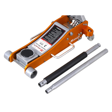 APlusLift 3 Ton Lower profile Aluminum/Steel Racing Floor Jack, AF350G, alamoequipment.com