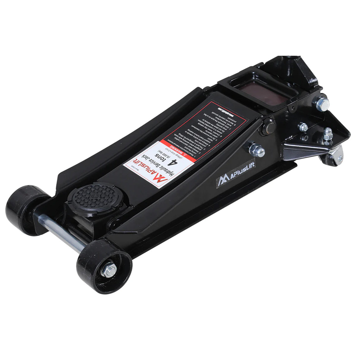 APlusLift 4 Ton Lower profile Steel Racing Floor Jack, FE400B, alamoequipment.com