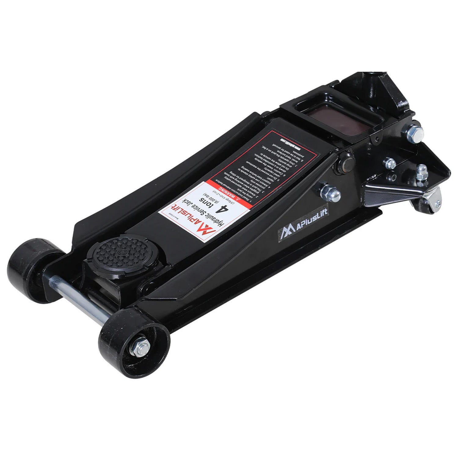 APlusLift 4 Ton Lower profile Steel Racing Floor Jack, FE400B, alamoequipment.com