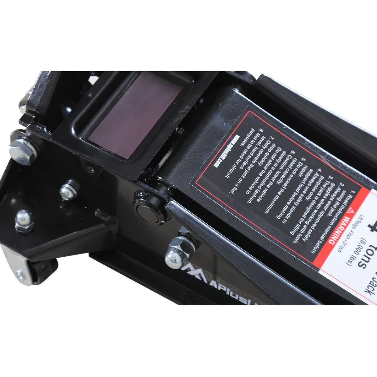 APlusLift 4 Ton Lower profile Steel Racing Floor Jack, FE400B, alamoequipment.com