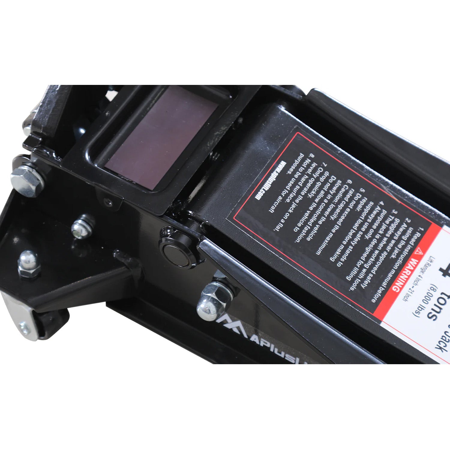 APlusLift 4 Ton Lower profile Steel Racing Floor Jack, FE400B, alamoequipment.com