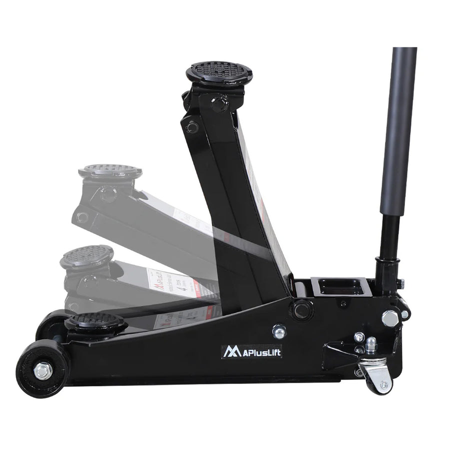 APlusLift 4 Ton Lower profile Steel Racing Floor Jack, FE400B, alamoequipment.com