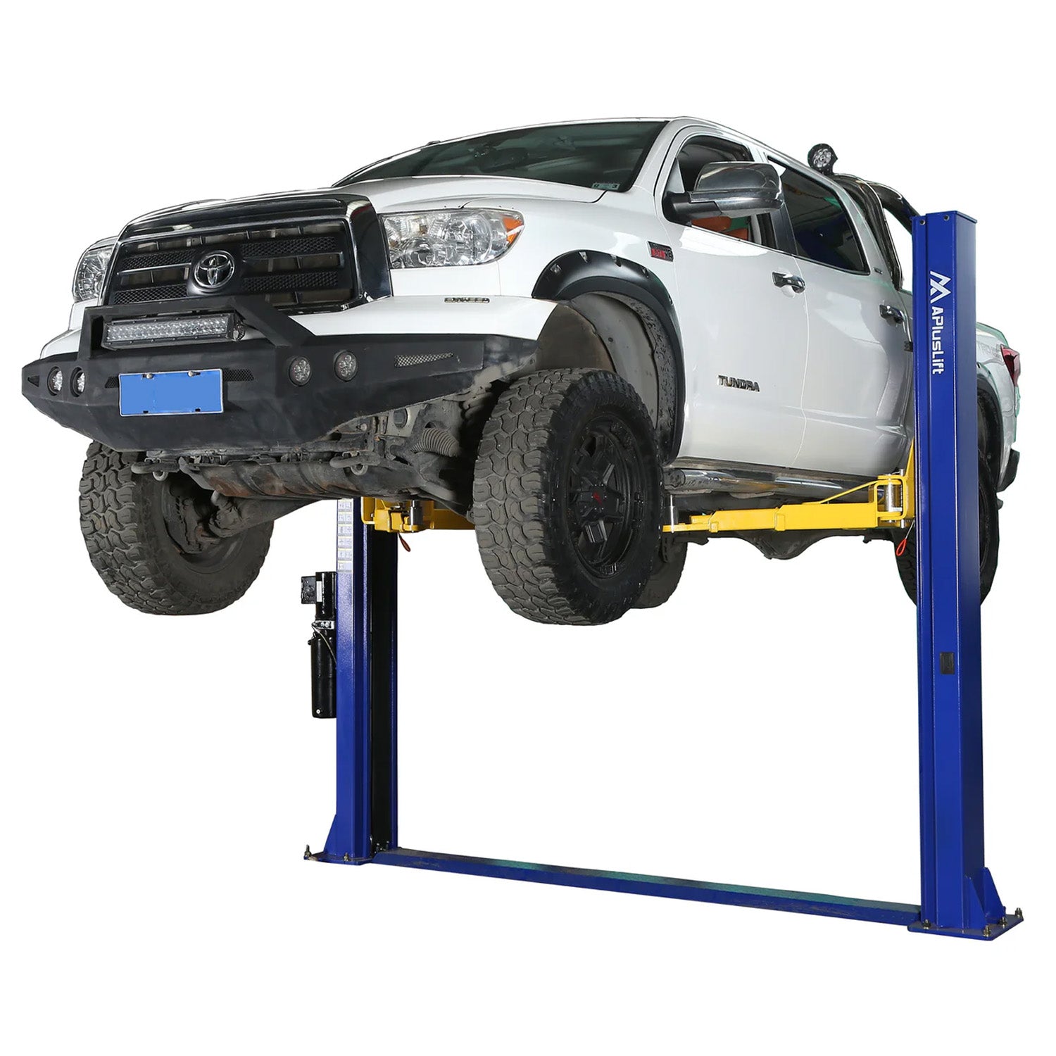 APlusLift 10,000LB 2-Post Floor Plate Heavy Duty Car Lift #HW-10KBP-A, alamoequipment.com