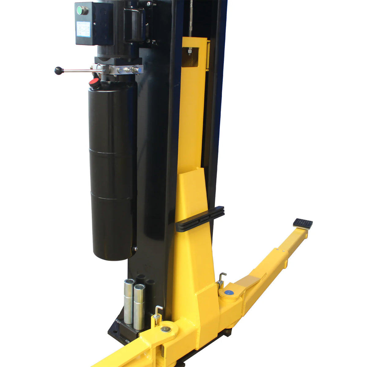 APlusLift 12,000LB 2-Post Overhead Single Release Direct Drive Car Lift #HW-12D, alamoequipment.com