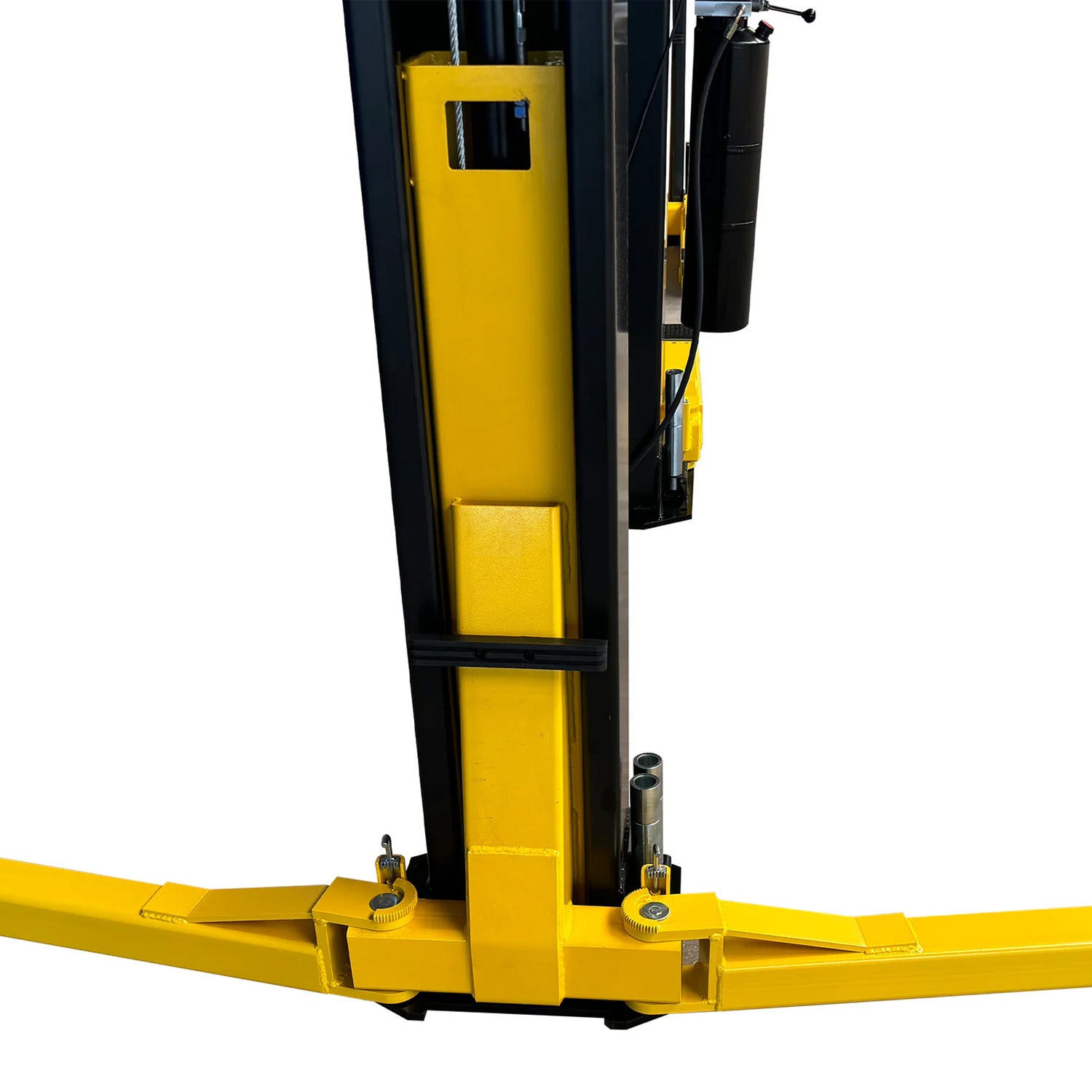 APlusLift 12,000LB 2-Post Overhead Single Release Direct Drive Car Lift #HW-12D, alamoequipment.com