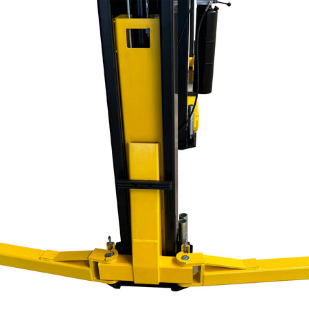 APlusLift 12,000LB 2-Post Overhead Single Release Direct Drive Car Lift #HW-12D, alamoequipment.com