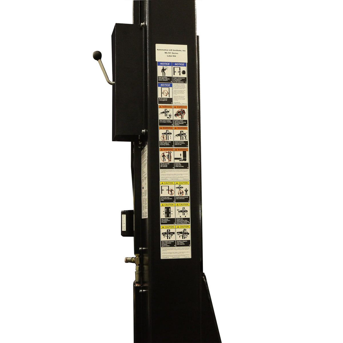 A PlusLift ALI Certified Falcon 10k lbs 2-Post Overhead Single Release Car Lift #TR-10C, TR-10CX, alamoequipment.com