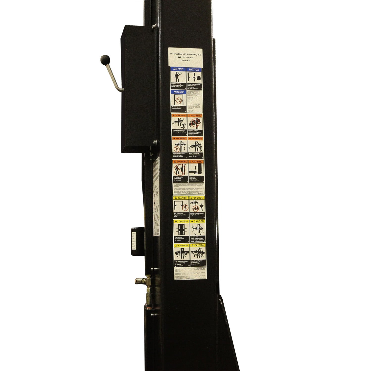 A PlusLift ALI Certified Falcon 10k lbs 2-Post Overhead Single Release Car Lift #TR-10C, TR-10CX, alamoequipment.com