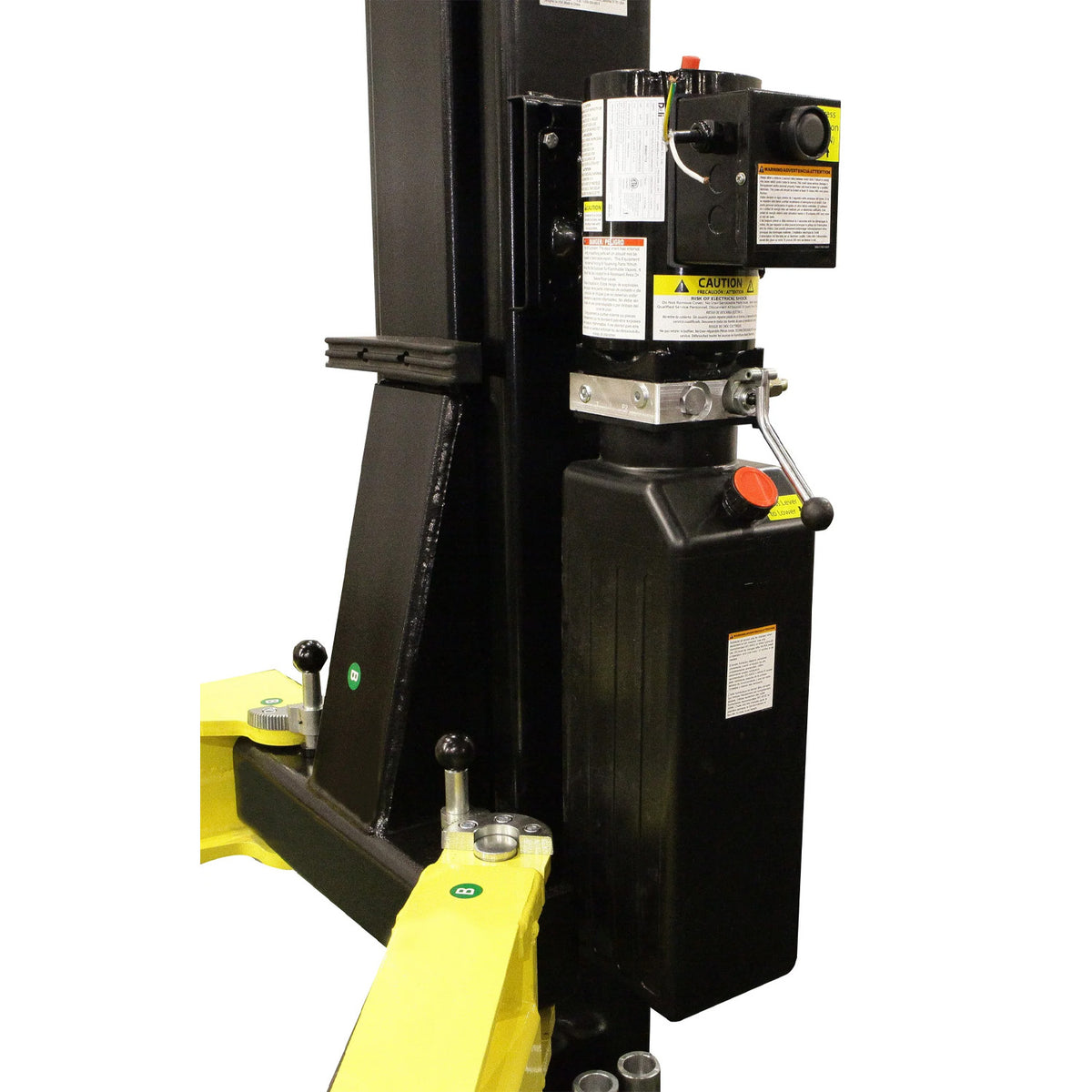 A PlusLift ALI Certified Falcon 10k lbs 2-Post Overhead Single Release Car Lift #TR-10C, TR-10CX, alamoequipment.com