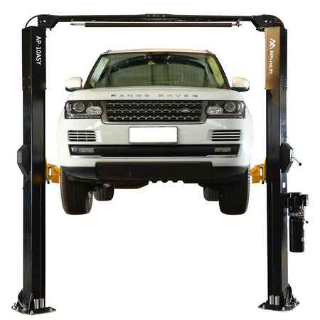 APlusLift 10,000LB 2-Post Overhead Symmetrical, Asymmetrical Single Release Car Lift #HW-10ASY, alamoequipment.com