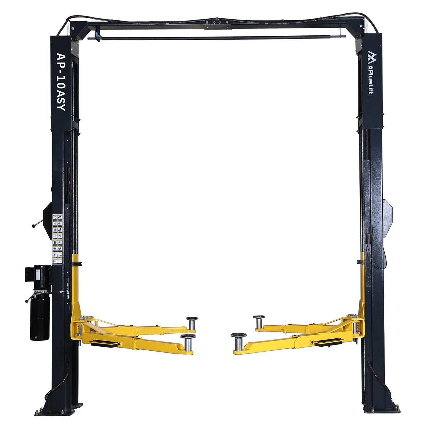 APlusLift 10,000LB 2-Post Overhead Symmetrical, Asymmetrical Single Release Car Lift #HW-10ASY, alamoequipment.com