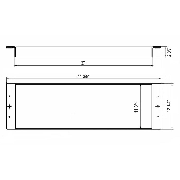 APlusLift Jack Tray with 4400LB Capacity for HW-8S and HW-8SXLT 4-Post Lifts, alamoequipment.com