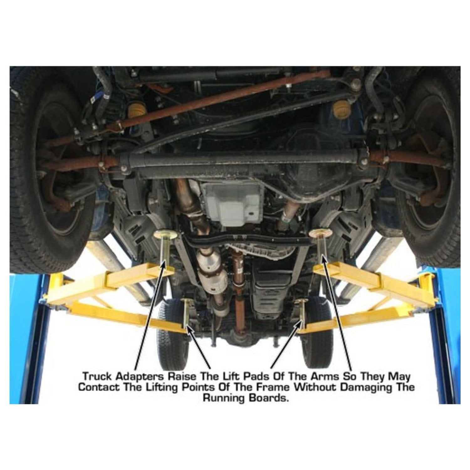 Atlas® PV12PX Adj Height Ex-Wide/Ex-Tall 2 Post Lift 12k lbs ATEXH-PV1
