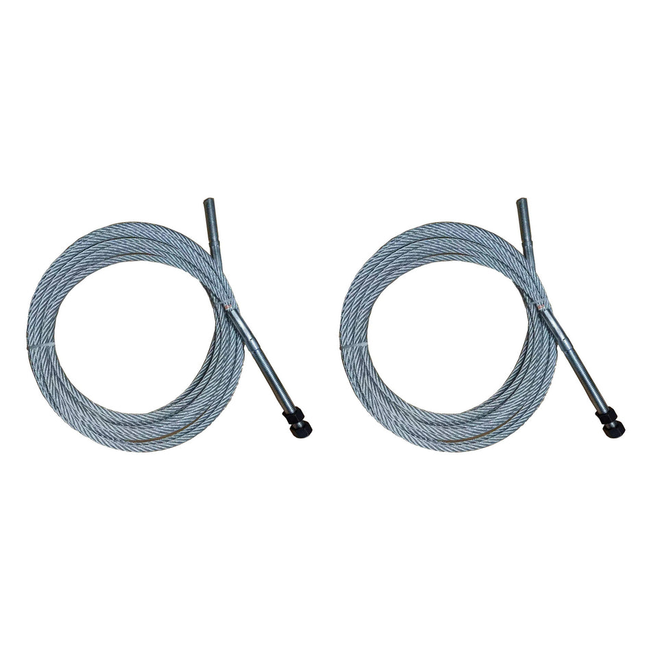 APlusLift 2-post car lift equalizer cables — two-piece set
