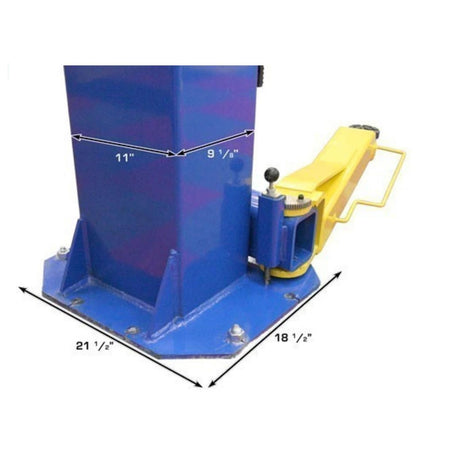 Atlas® OHX10000X Commercial Grade Extra Tall 2-Post Lift 10,000 lb #ATEATTD-OHX10000X-FPD, alamoequipment.com