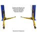 Atlas® Platinum PVL-10 ALI Certified Adj Height 2 Post Lift 10k lbs, alamoequiment.com