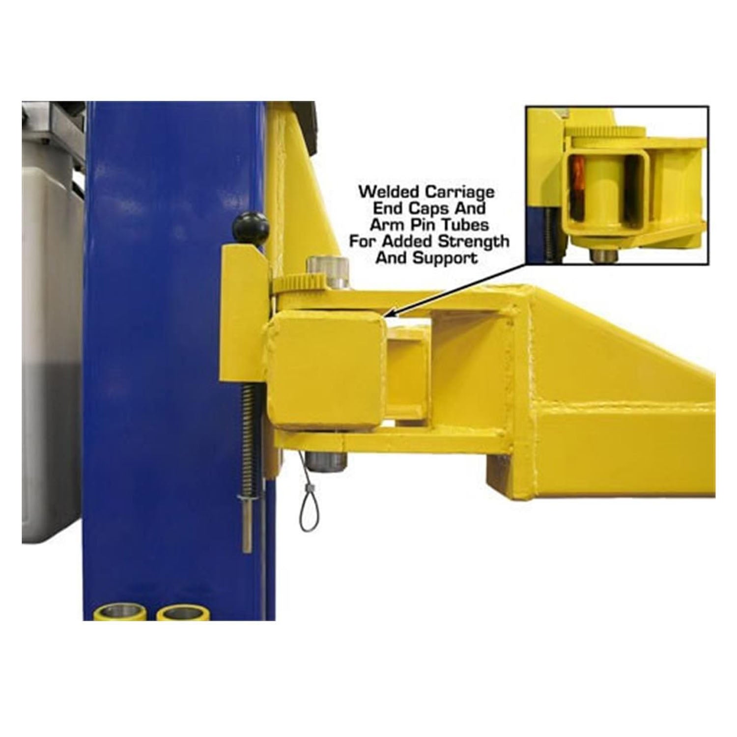 Atlas® 9KBPX | 9,000 LB Floor Base-Plate 2-Post Lift | Alamo Equipment