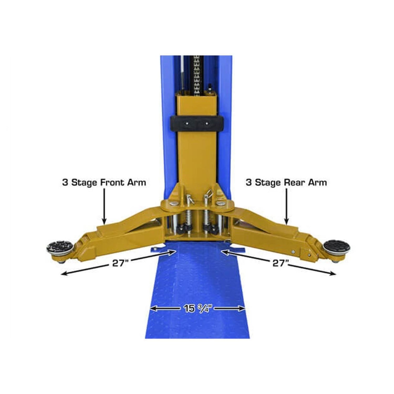 Atlas Equipment Platinum PVL9BP ALI Certified 2-Post Lift 9k lbs. #ATEAP-PVL9BP-FPD, alamoequipment.com