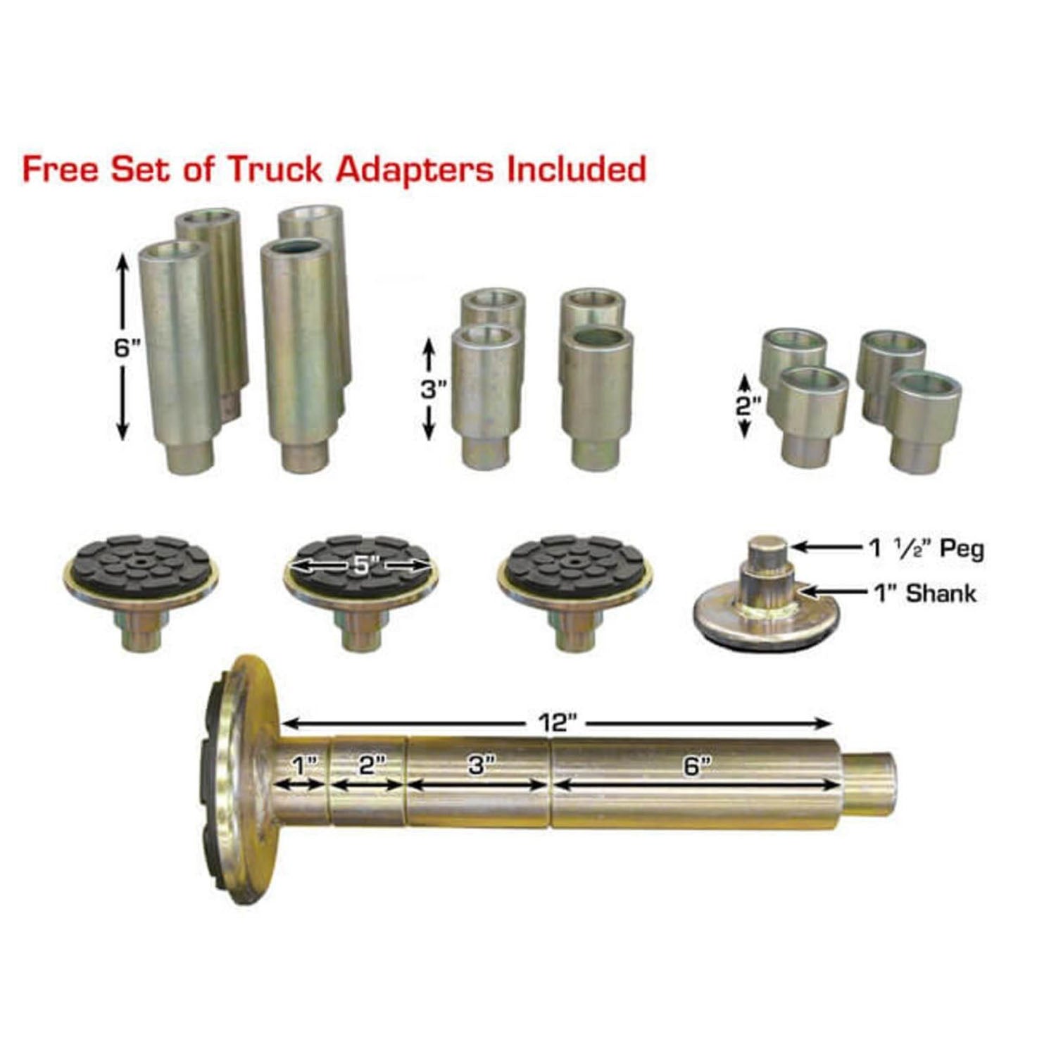 BP10000X Commercial Grade Baseplate 2-Post Lift 10,000 lbs #ATEATTD-BP10000X-FPD, alamoequipment.com