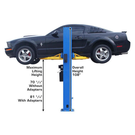 Atlas® BP8000 Floor Base-Plate 2 Post Lift 8,000 lbs #ATEATTD-BP8000-FPD, alamoequipment.com
