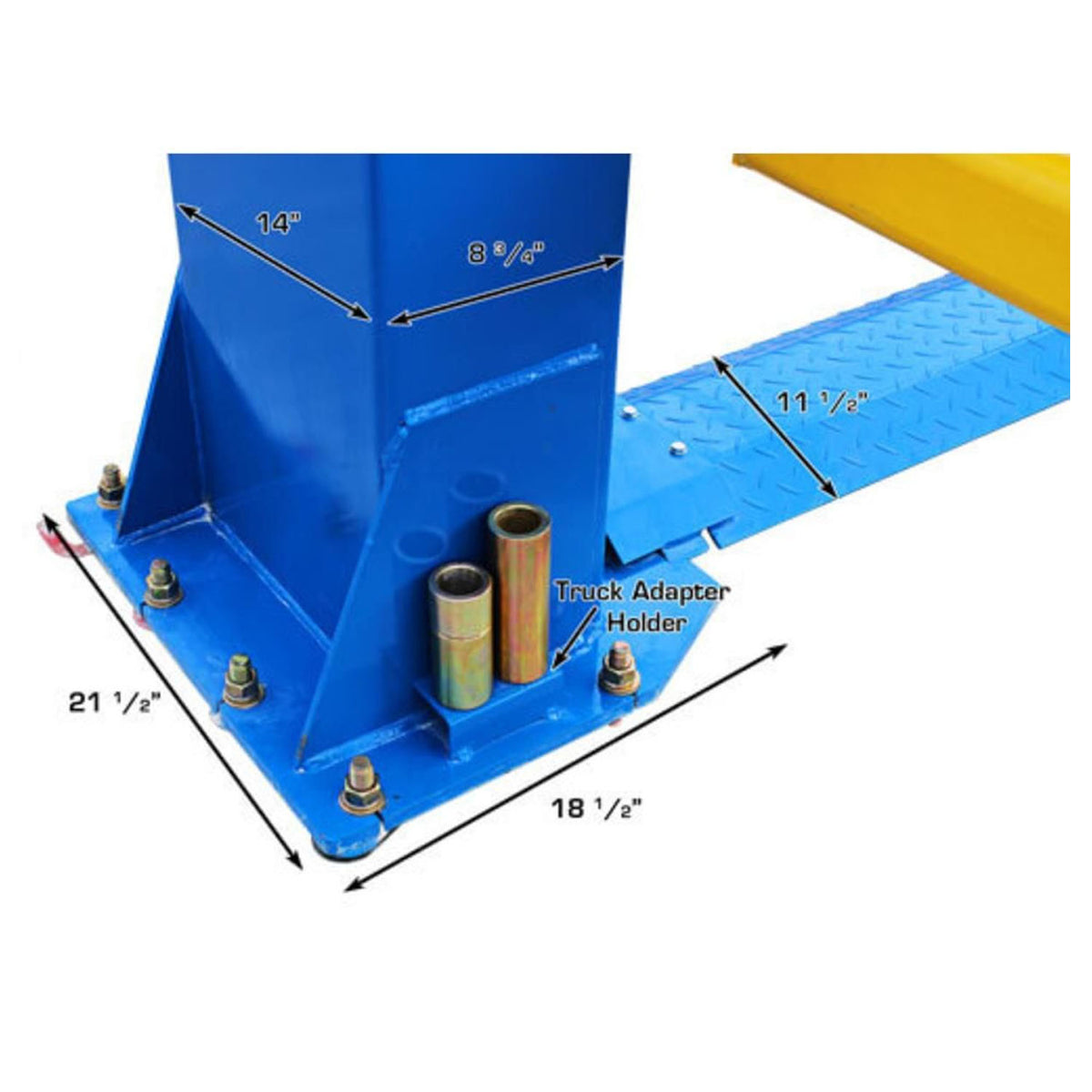 Atlas® BP-12000 HD 2 Post Lift 12K lbs #ATEATTD-BP12000X-FPD, alamoequipment.com