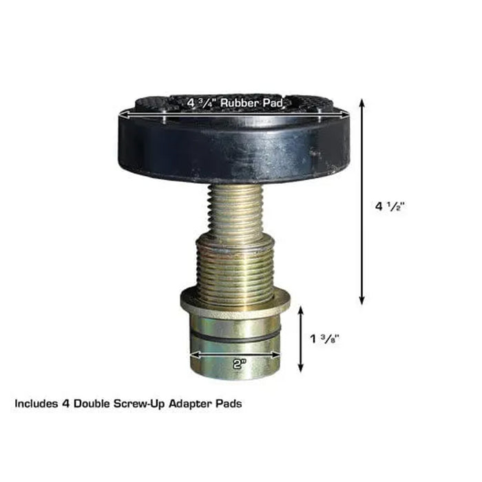 Atlas® Automotive Equipment Double Screw-Up Adapter Kit, alamoequipment.com