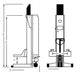 Challenger ALI HD Mobile Column Lift 14,000 lbs - Single #CLHM-140Challenger ALI HD Mobile Column Lift 19,000 lbs - Single #CLHM-190