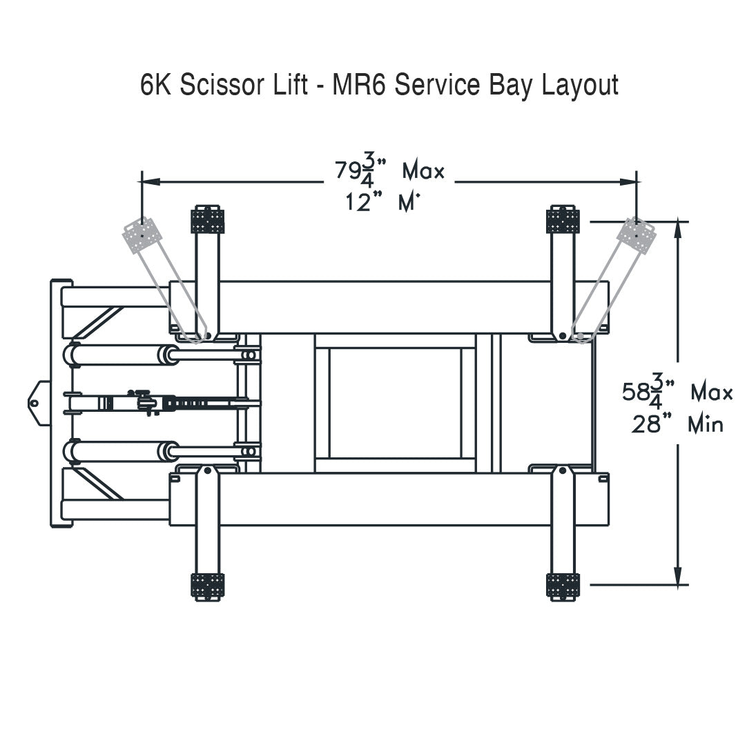 Challenger 6K Portable Mid-Rise 54” Rise Height #MR6