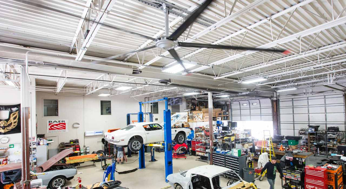 Epic Fans Apex Large Diameter Commercial HVLS Fan – Alamo Equipment Service