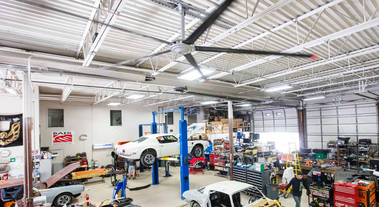 Epic fans apex fan at garage