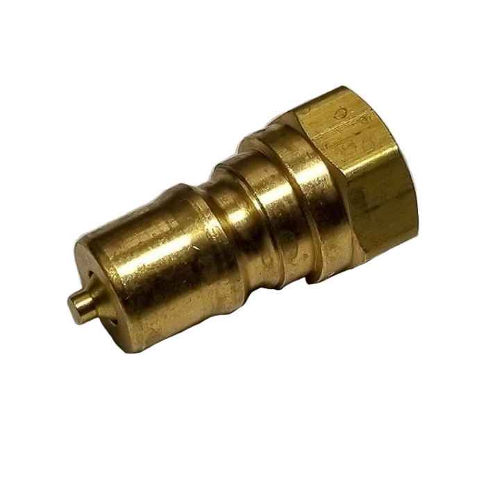 Flo-Dynamics Coupler, Male, Brass (Dipstick Y-Manifold Assembly) #941716W, aalamoequipment.com