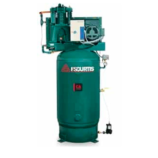 FS-Curtis CA5 5HP 80G, Ultra Pack, Vertical Simplex Air Compressor #CA5-VUP, AlamoEquipment.com