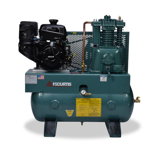 FS-Curtis CA14-K 13HP 30G Horizontal Kohler Gas Drive Air Compressor #CA14-K, alamoequipment.com