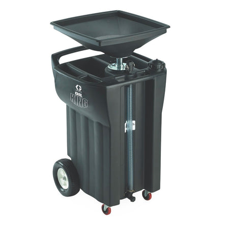 Graco 25 gal (95 l) Used-Oil Receiver with Used-Filter Tray, Tool Holders, Sight Gauge #238866, AlamoEquipment.com