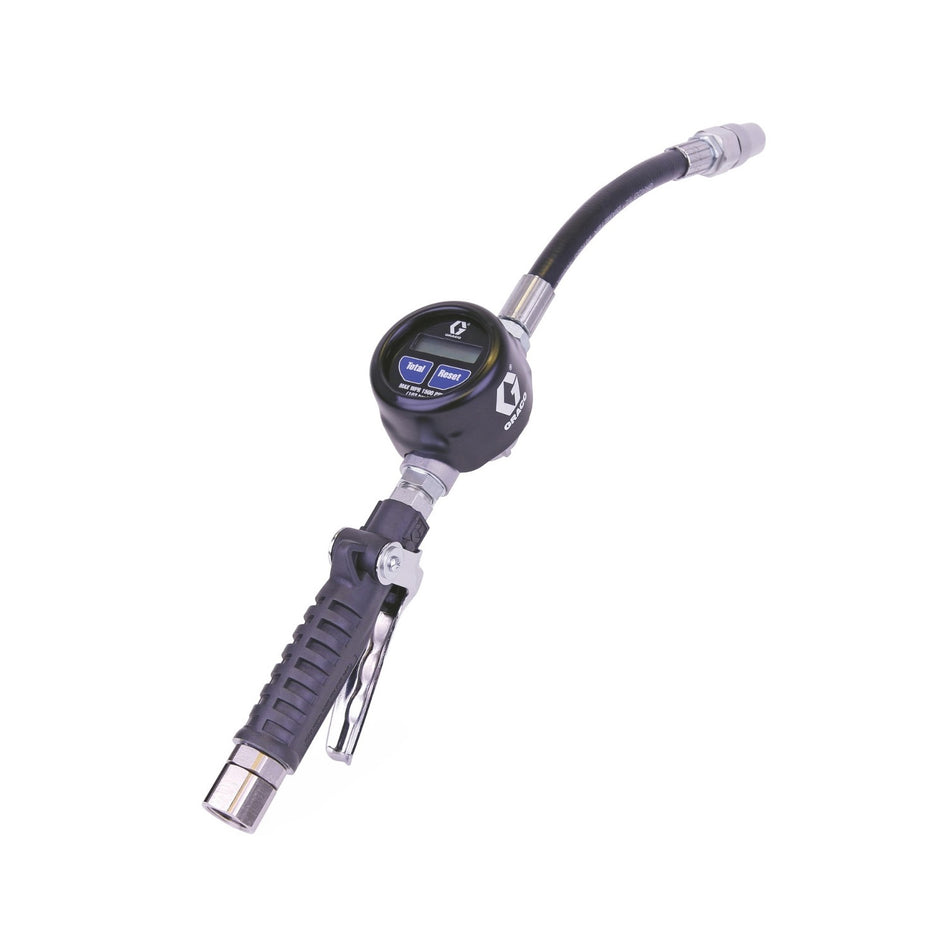 Graco 25C918 EM20 Electronic Manual Oil/Antifreeze Meter, Flexible 3/4 in. Inlet, NPT #25C918, alamoequipment.com