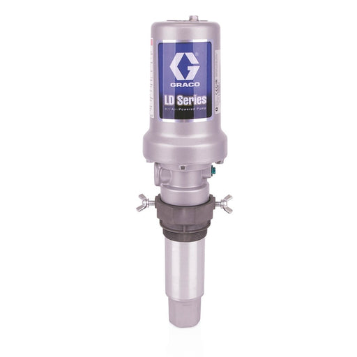 Graco LD Series 5:1 Universal Oil Pump with 275 Gallon Steel Down Tube & Bung Adapter - NPT #24G585, AlamoEquipment.com