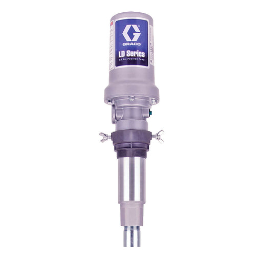 Graco LD Series 3:1 Universal Oil Pump with 55 Gallon Steel Down Tube & Bung Adapter - NPT #24G582, AlamoEquipment.com