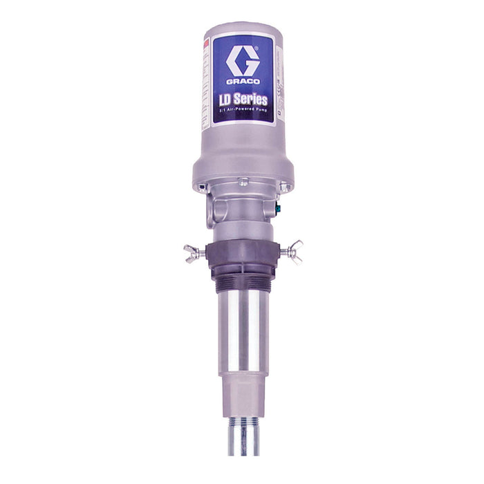 Graco LD Series 3:1 Universal Oil Pump with 55 Gallon Steel Down Tube & Bung Adapter - NPT #24G582, AlamoEquipment.com