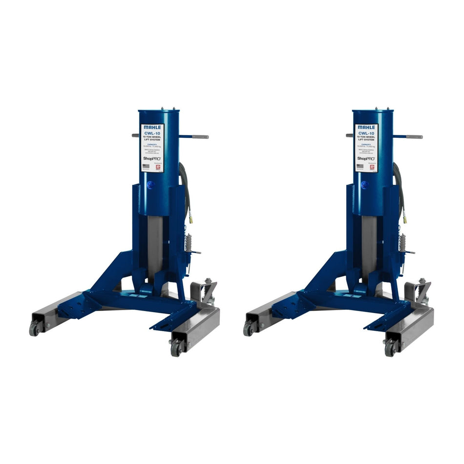 Mahle ShopPRO CWL commercial wheel lifts — pair