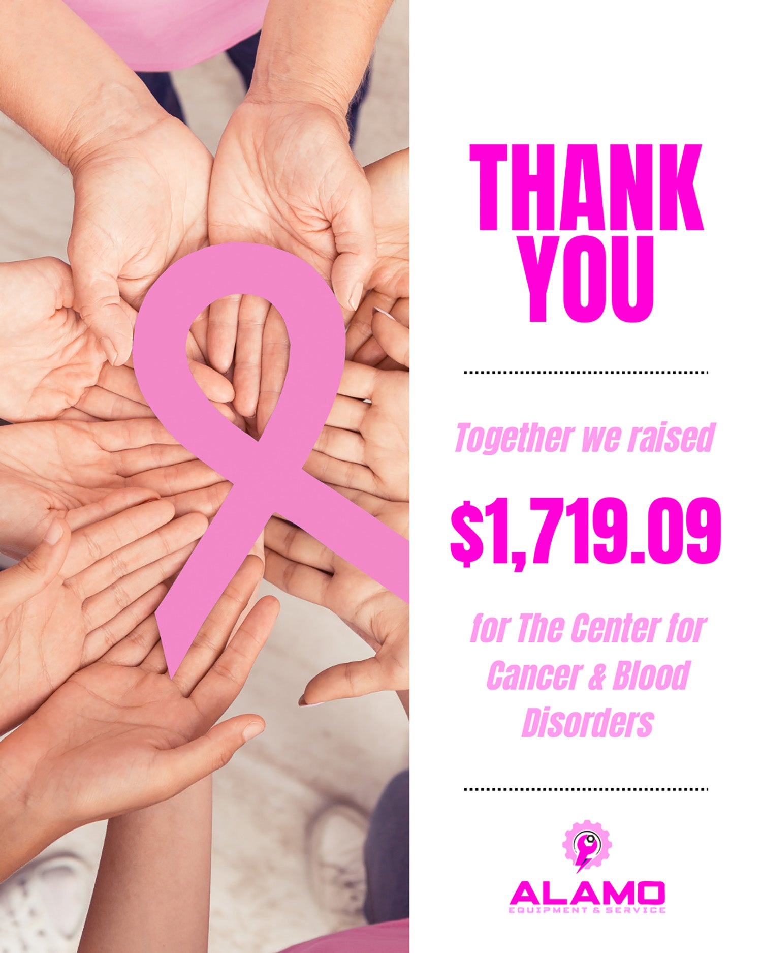 “Thank you for helping us support cancer care across Texas.”We are grateful for everyone who took part in this year’s campaign.
