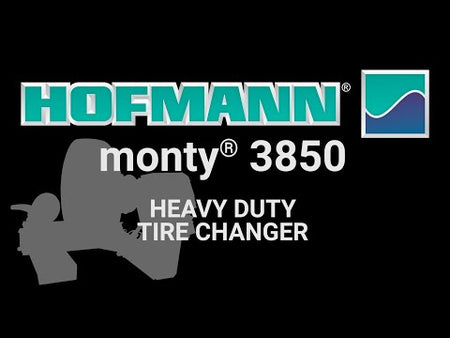 Monty 3850 Heavy Duty Tire Changer Mounting Process, AlamoEquipment.com