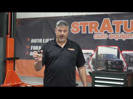 Stratus Clear Floor Height Adjustable 10k lbs 2-Post Lift SAE-C10A, alamoequipment.com