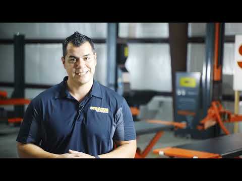 Stratus Extra Wide & Tall 9k lbs Commercal Scissor Lift, SAE-MS9000X video, alamoequipment.com